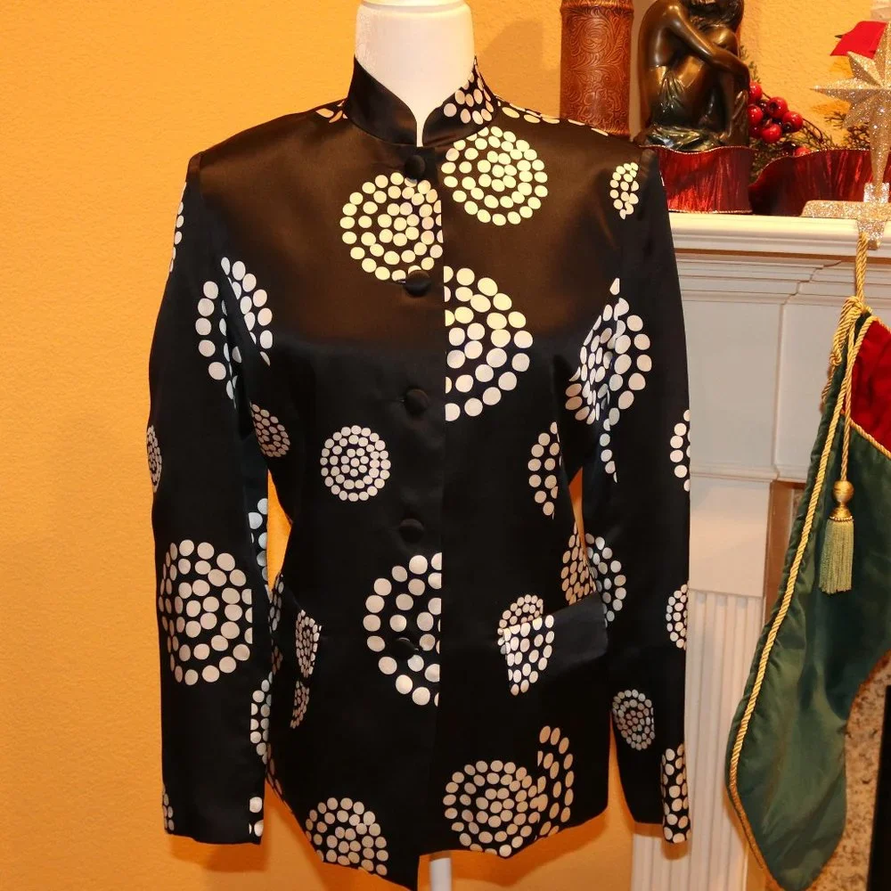 Blunauta Silk Blazer - Picture 1 of 7